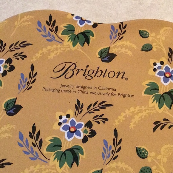 Brighton Silver Swirl Name Tag Necklace - Picture 2 of 7